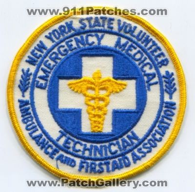 New York State Volunteer Ambulance and First Aid Association EMT (New York)
Scan By: PatchGallery.com
Keywords: ems & emergency medical technician