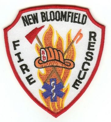 New Bloomfield Fire Rescue
Thanks to PaulsFirePatches.com for this scan.
Keywords: indiana