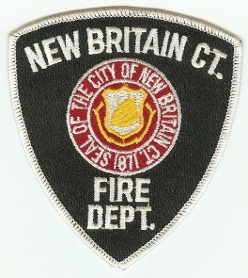 New Britain Fire Dept
Thanks to PaulsFirePatches.com for this scan.
Keywords: connecticut department city of