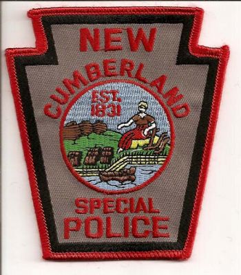 New Cumberland Special Police
Thanks to EmblemAndPatchSales.com for this scan.
Keywords: pennsylvania