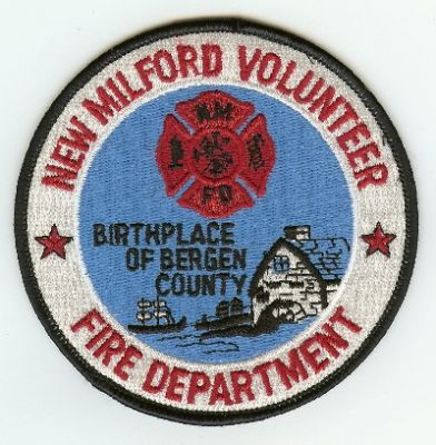 New Milford Volunteer Fire Department
Thanks to PaulsFirePatches.com for this scan.
Keywords: new jersey