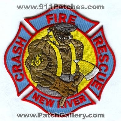 New River Marine Corps Air Station Crash Fire Rescue Department (North Carolina)
Scan By: PatchGallery.com
Keywords: mcas usmc military cfr arff aircraft airport firefighter firefighting