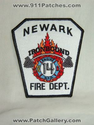 Newark Fire Department Engine 14 (New Jersey)
Thanks to Walts Patches for this picture.
Keywords: dept. n.f.d. nfd