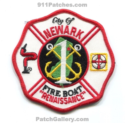 Newark Fire Department Fireboat 1 Patch (New Jersey)
Scan By: PatchGallery.com
Keywords: city of dept. company co. station renaissance