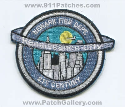 Newark Fire Department 21st Century Patch (New Jersey)
Scan By: PatchGallery.com
Keywords: dept. renaissance city