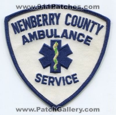 Newberry County Ambulance Service Patch (South Carolina)
Scan By: PatchGallery.com
Keywords: co. ems