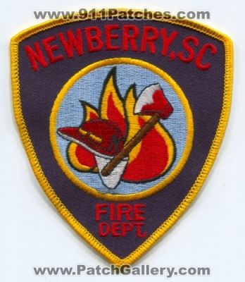 Newberry Fire Department (South Carolina)
Scan By: PatchGallery.com
Keywords: dept. sc