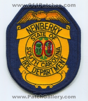 Newberry Fire Department Patch (South Carolina)
Scan By: PatchGallery.com
Keywords: dept. state of