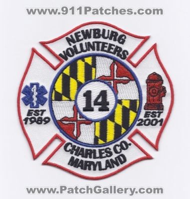 Newburg Volunteer Fire Department 14 (Maryland)
Thanks to Paul Howard for this scan.
Keywords: volunteers charles co. county