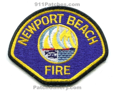 Newport Beach Fire Department Patch (California)
Scan By: PatchGallery.com
Keywords: dept.