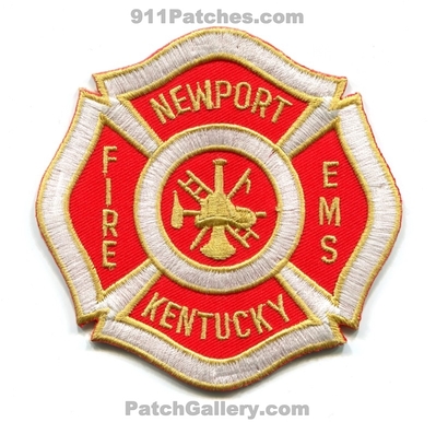 Newport Fire EMS Department Patch (Kentucky)
Scan By: PatchGallery.com
Keywords: dept.
