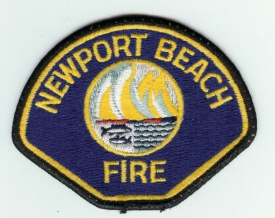 Newport Beach Fire
Thanks to PaulsFirePatches.com for this scan.
Keywords: california