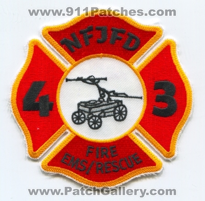 Newton Falls Joint Fire District NFJFD Station 43 Patch (Ohio)
Scan By: PatchGallery.com
Keywords: n.f.j.f.d. dist. company co. ems rescue department dept.