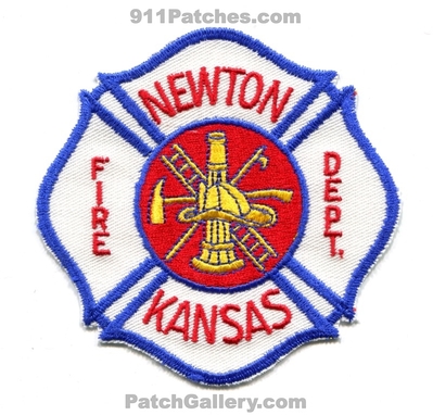 Newton Fire Department Patch (Kansas)
Scan By: PatchGallery.com
Keywords: dept.