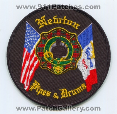 Newton Fire Department Pipes and Drums Patch (Iowa)
Scan By: PatchGallery.com
Keywords: dept. &