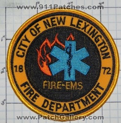 New Lexington Fire Department (Ohio)
Thanks to swmpside for this picture.
Keywords: city of ems dept.