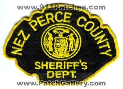 Nez Perce County Sheriff's Department (Idaho)
Scan By: PatchGallery.com
Keywords: sheriffs dept.