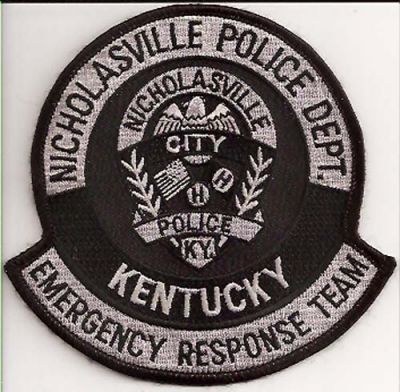 Nicholasville Police Dept Emergency Response Team
Thanks to EmblemAndPatchSales.com for this scan.
Keywords: kentucky department city of ert