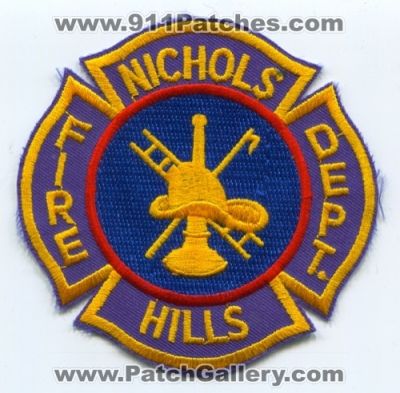 Nichols Hills Fire Department (Oklahoma)
Scan By: PatchGallery.com
Keywords: dept.