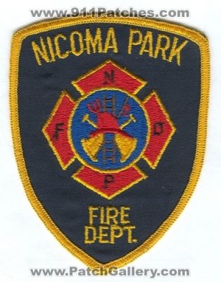 Nicoma Park Fire Department (Oklahoma)
Scan By: PatchGallery.com
Keywords: dept. npfd