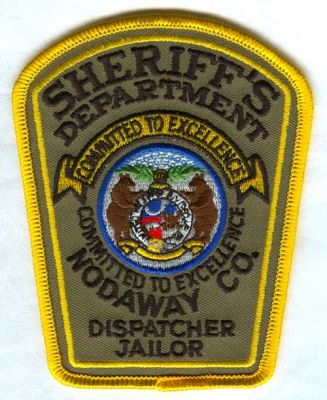 Nodaway County Sheriff's Department Dispatcher Jailor (Missouri)
Scan By: PatchGallery.com
Keywords: sheriffs