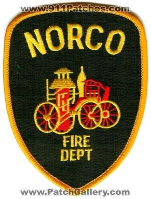 Norco Fire Department Patch (California)
Scan By: PatchGallery.com
Keywords: dept