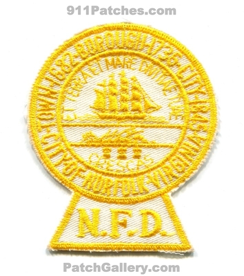 Norfolk Fire Department Patch (Virginia)
Scan By: PatchGallery.com
Keywords: city of dept. nfd n.f.d.