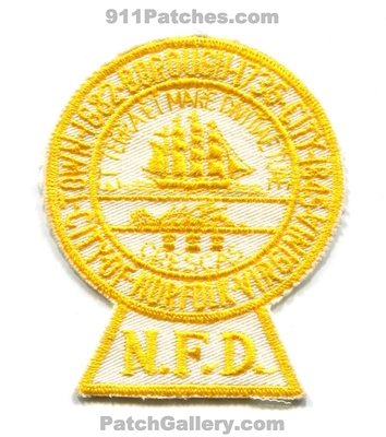 Norfolk Fire Department Patch (Virginia)
Scan By: PatchGallery.com
Keywords: city of dept. nfd n.f.d.