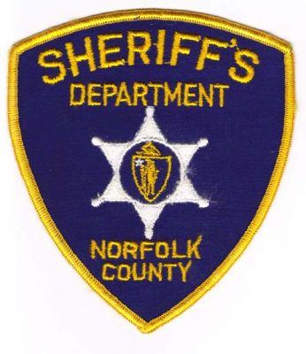 Norfolk County Sheriff's Department
Thanks to Michael J Barnes for this scan.
Keywords: massachusetts sheriffs