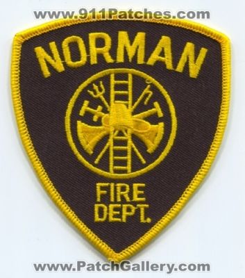 Norman Fire Department (Oklahoma)
Scan By: PatchGallery.com
Keywords: dept.