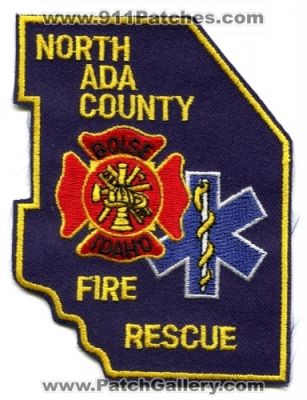 North Ada County Fire Rescue Department (Idaho)
Scan By: PatchGallery.com
Keywords: dept. boise