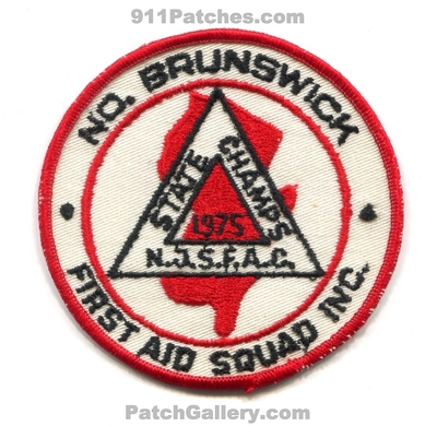North Brunswick First Aid Squad Inc. EMS Patch (New Jersey)
Scan By: PatchGallery.com
Keywords: no. state champs council njsfac n.j.s.f.a.c. 1975