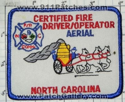 North Carolina State Certified Fire Driver Operator Aerial (North Carolina)
Thanks to swmpside for this picture.
Keywords: rescue f/r comm. commission