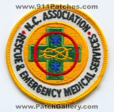 North Carolina Association of Rescue and Emergency Medical Services EMS Patch (North Carolina)
Scan By: PatchGallery.com
Keywords: n.c. nc assn. &