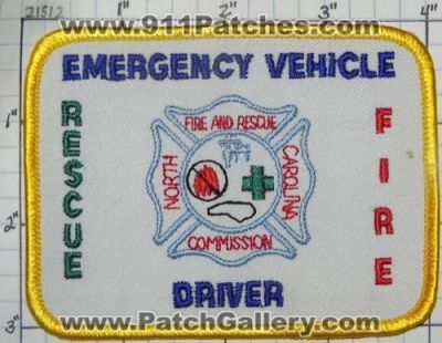 North Carolina State Emergency Vehicle Driver (North Carolina)
Thanks to swmpside for this picture.
Keywords: fire and & rescue commission