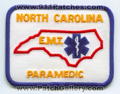 North Carolina State Emergency Medical Technician EMT Paramedic EMS Patch (North Carolina)
Scan By: PatchGallery.com
Keywords: certified licensed e.m.t. services e.m.s. ambulance