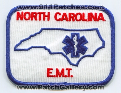 North Carolina State Emergency Medical Technician EMT EMS Patch (North Carolina NC)
Scan By: PatchGallery.com
Keywords: certified licensed e.m.t. services e.m.s. ambulance