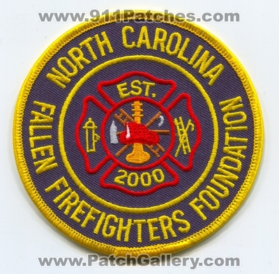 North Carolina Fallen Firefighters Foundation Patch (North Carolina)
Scan By: PatchGallery.com
Keywords: fire department dept.