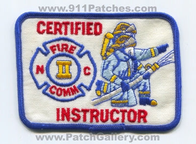 North Carolina State Fire Commission Certified Instructor II Patch (North Carolina)
Scan By: PatchGallery.com
Keywords: nc comm. 2
