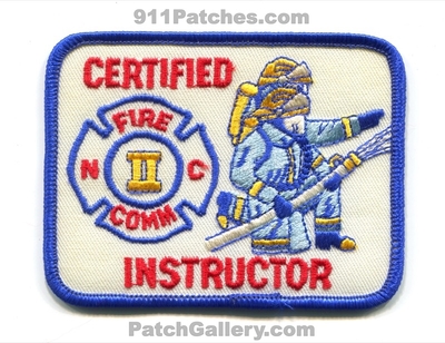 North Carolina Certified Fire Instructor II Patch (North Carolina)
Scan By: PatchGallery.com
Keywords: state 2 commission