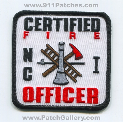 North Carolina State Certified Fire Officer I Patch (North Carolina)
Scan By: PatchGallery.com
Keywords: 1 department dept.