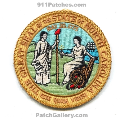 North Carolina State Seal Patch (North Carolina)
Scan By: PatchGallery.com
