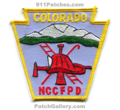 North Chaffee County Fire Protection District Patch (Colorado)
[b]Scan From: Our Collection[/b]
Keywords: co. prot. dist. department dept. nccfpd