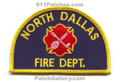 North Dallas Fire Department Patch (Texas)
Scan By: PatchGallery.com
Keywords: dept.