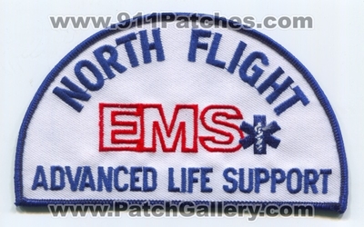 North Flight Emergency Medical Services EMS Advanced Life Support ALS Patch (Michigan)
Scan By: PatchGallery.com
Keywords: e.m.s. a.l.s. ambulance