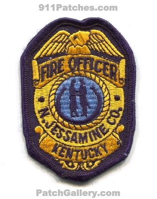 North Jessamine County Fire Department Officer Patch (Kentucky)
Scan By: PatchGallery.com
Keywords: n. co. dept.