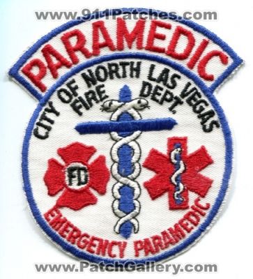 North Las Vegas Fire Department Emergency Paramedic (Nevada)
Scan By: PatchGallery.com
Keywords: dept. city of ems fd