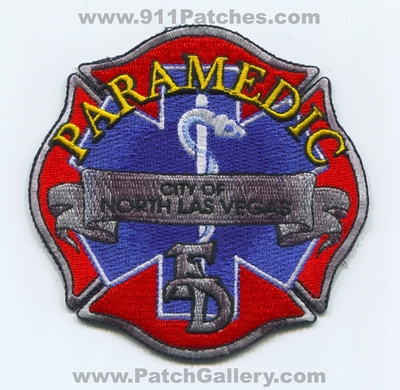 North Las Vegas Fire Department Paramedic Patch (Nevada)
Scan By: PatchGallery.com
Keywords: city of dept. ems