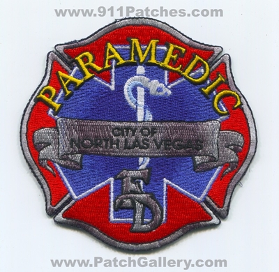 North Las Vegas Fire Department Paramedic Patch (Nevada)
Scan By: PatchGallery.com
Keywords: city of dept. ems