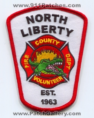 North Liberty County Volunteer Fire Department Patch (Texas)
Scan By: PatchGallery.com
Keywords: co. vol. dept.